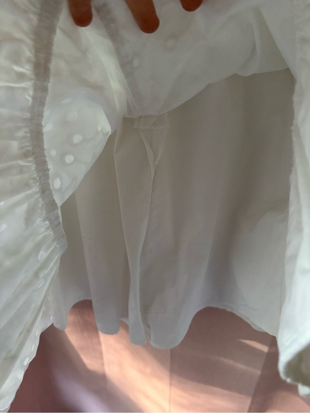 Lilly Pulitzer White Eyelet Sweetheart Strap Romper - Picture 7 of 7